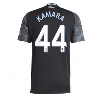 Billige Fotballdrakt Aston Villa Boubacar Kamara #44 Replika Bortedrakt 2025-26 Kortermet